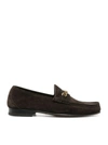 TOM FORD CHAIN SUEDE LOAFERS