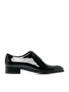 Tom Ford Elkan Patent Leather Oxford Lace-up Shoes In Black