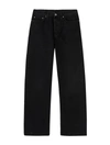 Totême Toteme Twisted Seam Denim Full Length In Black