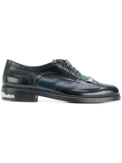 Toga Virilis Black Polished Brogues