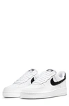 Nike Air Force 1 '07 Basketball Sneaker In White/ Black/ White/ White