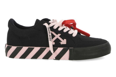 Pre-owned Off-white Vulc Low Black Pink (women's) In Black/pink