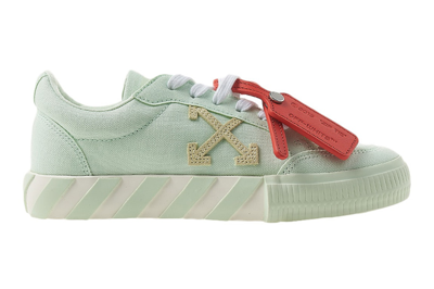 Pre-owned Off-white Vulc Low Mint Light Yellow (women's) In Mint/light Yellow
