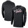 Nike Men's  Black Phoenix Suns 2023/24 City Edition Max90 Expressive Long Sleeve T-shirt In Black