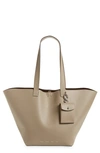Proenza Schouler White Label Large Bedford Leather Tote In Clay