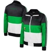 The Wild Collective Green Oregon Ducks Color-block Puffer Full-zip Jacket In Green