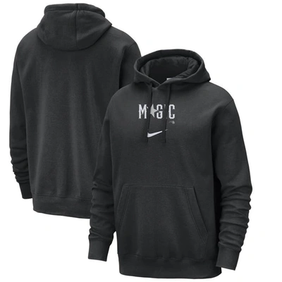 Nike Orlando Magic Club Fleece City Edition  Men's Nba Pullover Hoodie In Black