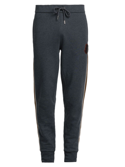 Moncler Men's  Man Side-stripe Sweatpants In Grey