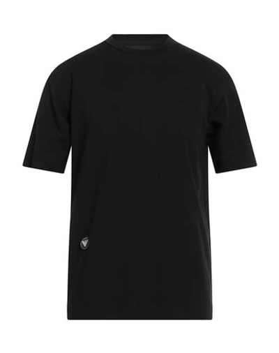 Emporio Armani Man T-shirt Black Size Xxl Cotton
