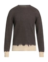 Mauro Grifoni Grifoni Man Sweater Khaki Size 40 Linen, Cotton In Beige