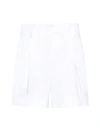 P.a.r.o.s.h P. A.r. O.s. H. Woman Shorts & Bermuda Shorts White Size Xs Polyester, Elastane In White