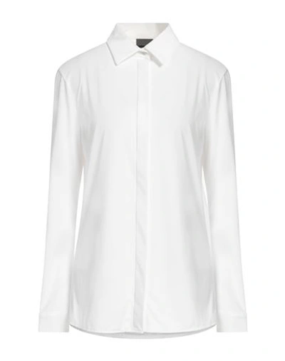Rrd Woman Shirt White Size 6 Polyamide, Elastane