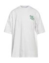 02settantacinque Man T-shirt White Size Xl Cotton