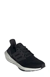 Adidas Originals Ultraboost 22 Womens Fitness Running Athletic And Training Shoes In Core Black/ Core Black/ White