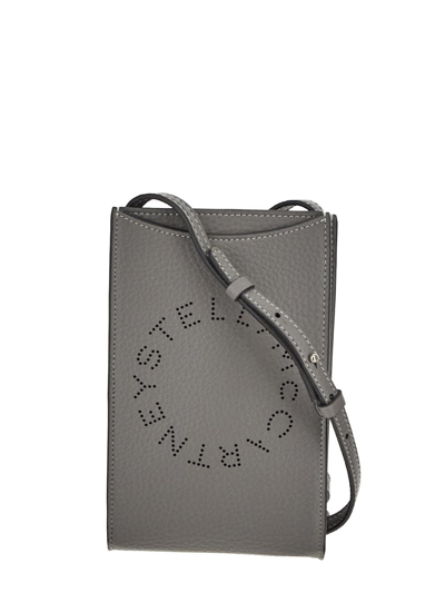 Stella Mccartney Crossbody Phone Pouch In Grey