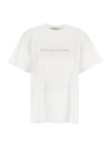 Stella Mccartney Stella Iconics Logo-print T-shirt In Pure White
