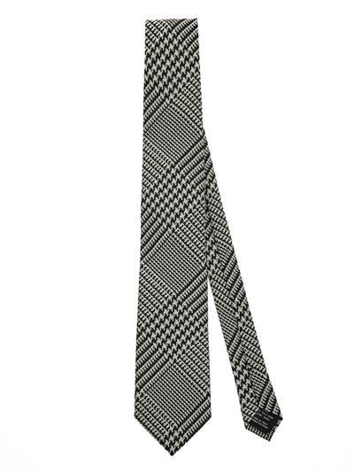 Tom Ford Silk Tie In Gray