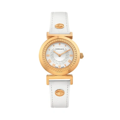 Pre-owned Versace Watches Women's P5q80d001s Vanity 35mm Quartz Watch