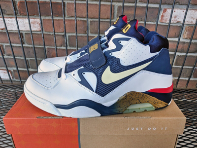 Pre-owned Nike Air Force 180 Olympic Charles Barkley 2005 Sz 11 Ds 310095-141 In White