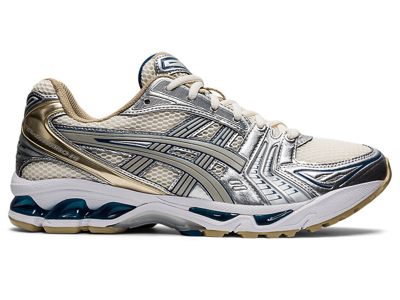 Pre-owned Asics Gel-kayano 14 White Pure Gold Silver 2colors 1201a019-102,105 Men's Size In 102(pure Gold)