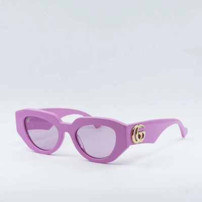 Pre-owned Gucci Gg1421s 004 Pink/pink Magenta 51-20-145 Sunglasses Authentic