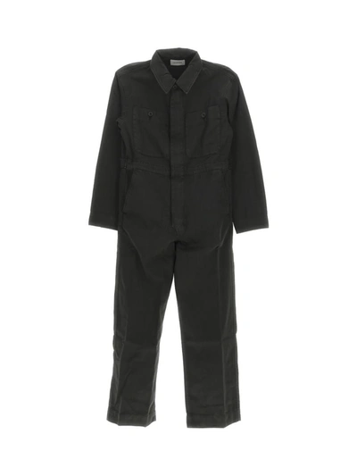 Lemaire Woman Green Jumpsuits In Midnight Green