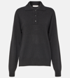 THE ROW ELI CASHMERE POLO SWEATER