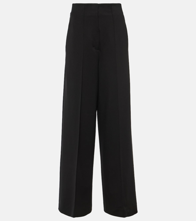 Dorothee Schumacher High-rise Flared Pants In Black