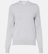 Bottega Veneta Cashmere Knit Sweater In Grey