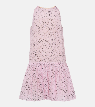 OSCAR DE LA RENTA FIL COUPÉ MINIDRESS