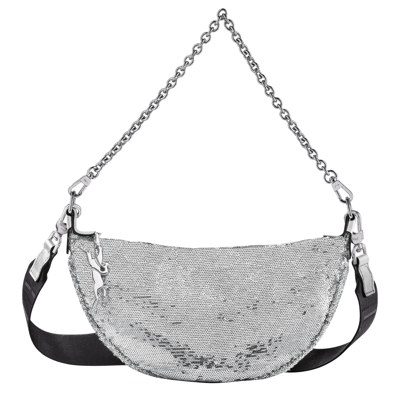 Longchamp Crossbody Bag S Smile In Silver