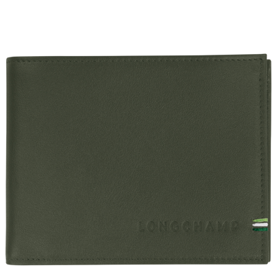 Longchamp Wallet  Sur Seine In Khaki