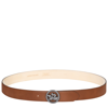 Longchamp Ceinture Homme Box-trot In Cognac