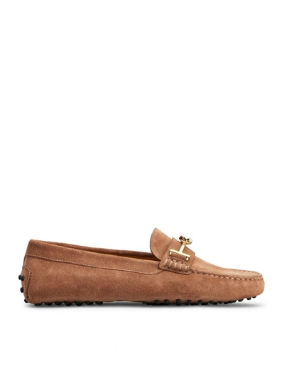 Tod's Loafers Shoes In Brown