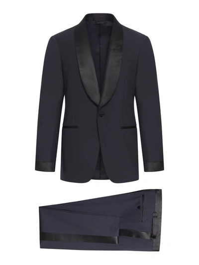 Tom Ford Formal Suit In Blue