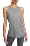 Nike Women's Dri-fit Training Tank Top In Black