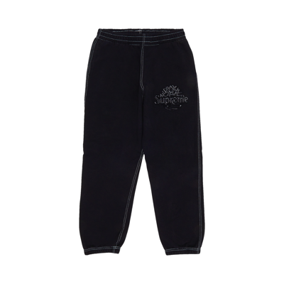 Pre-owned Supreme X Timberland Sweatpant 'black'