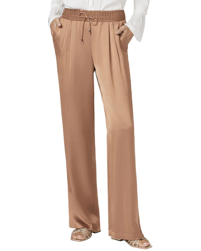 Paige Tinesia Camel Wide Leg Pant Jean In Pink