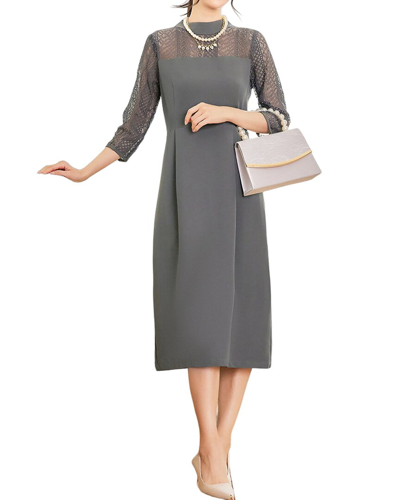 Lily Kim Dress In Gray