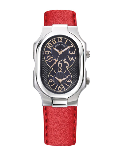 Philip Stein Unisex Signature Watch In Red