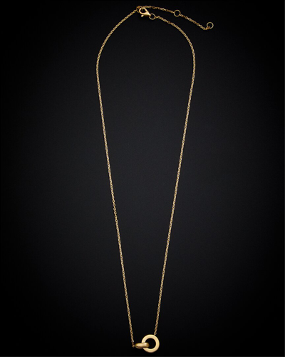 Italian Gold 18k  0.10 Ct. Tw. Diamond Necklace