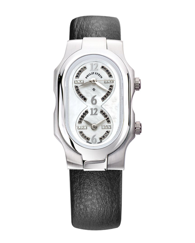 Philip Stein Women's Swiss Signature Diamond Watch In White