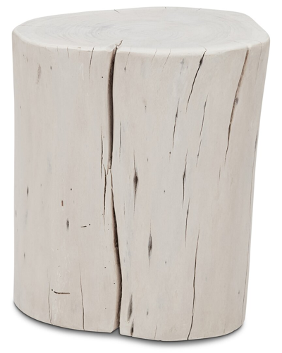 Urbia Brooks Solid Wood Stump In White