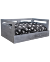 Iconic Pet Wooden Pet Bed Printed Medium Comfy Cushion