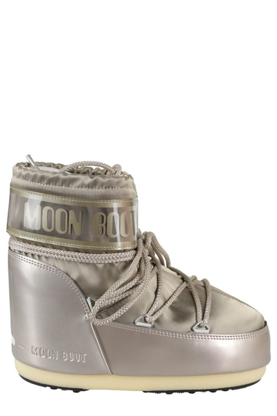 Moon Boot Icon Low Snow Boots In Gold