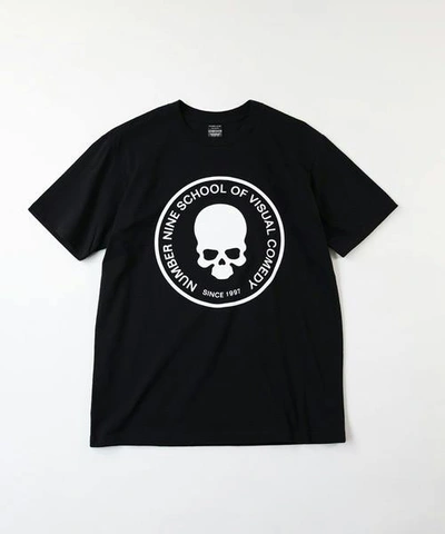 Pre-owned Number N Ine Number Nine School Of Visual Comedy T-shirt Tee In Black