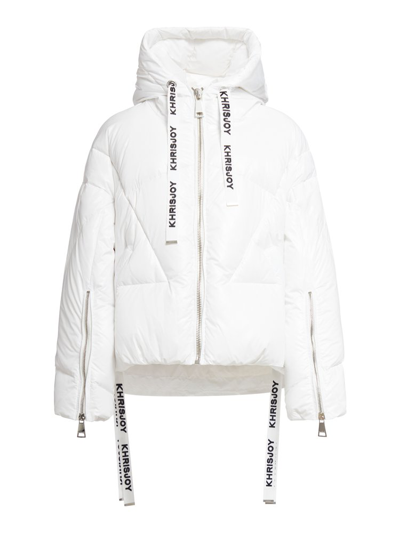 Khrisjoy Quilted Zip In White