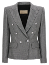 ALEXANDRE VAUTHIER ALEXANDRE VAUTHIER DOUBLE BREASTED HOUNDSTOOTH BLAZER