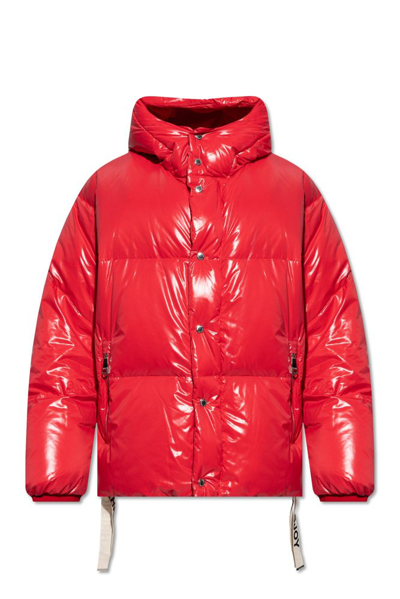 Khrisjoy Quilted Zip In Red