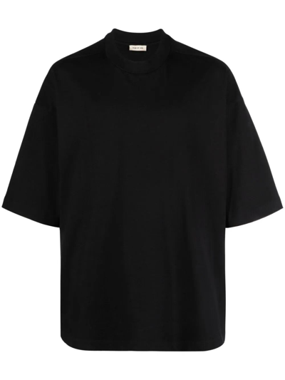 Fear Of God The Lounge Cotton T-shirt In Black